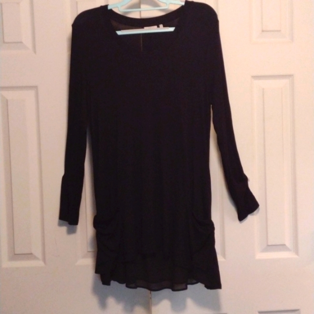Black Tunic By Lori Goldstein
